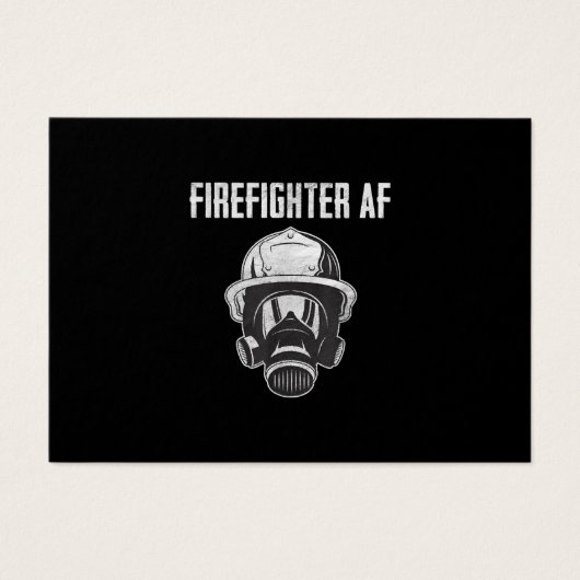 Firefighter AF | Gas Mask | Funny Firefighter (Front)