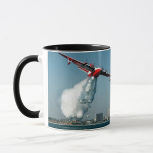 Firefighter aircraft mug