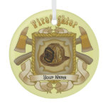 FireFighter Ax Shield ornament