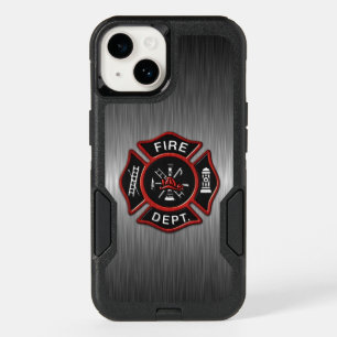 Firefighter Badge Deluxe OtterBox iPhone 14 Case