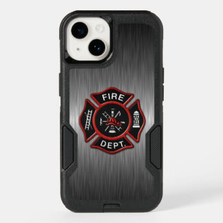 Firefighter Badge Deluxe OtterBox iPhone 14 Case
