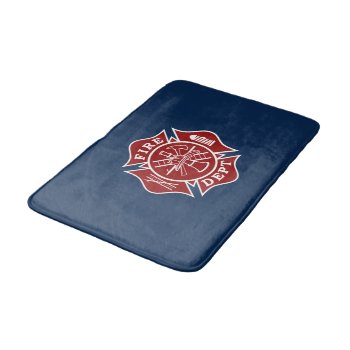 Firefighter Bath Mat by TheFireStation at Zazzle
