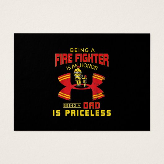 Firefighter - Being A Firefighter Dad (Front)