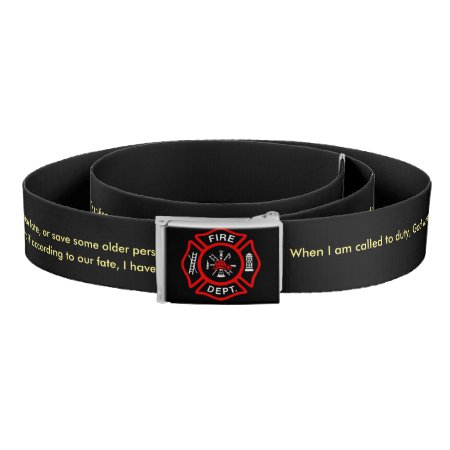 Firefighter Belt
