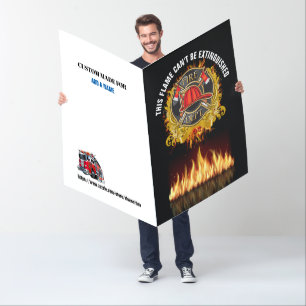 Firefighter BIGGEST Card