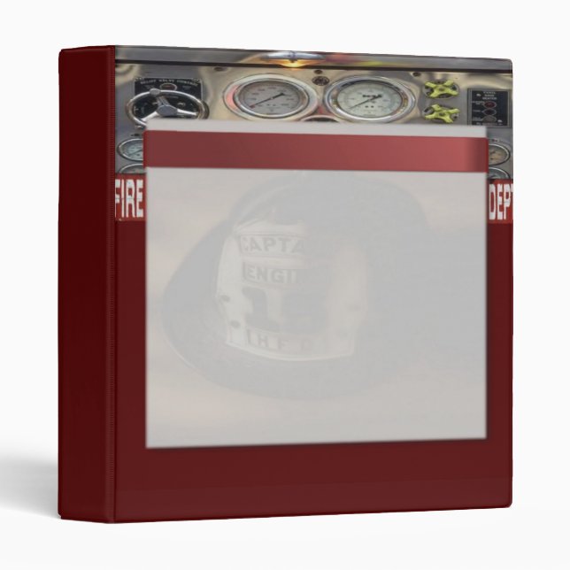 Firefighter Binder (Front/Spine)