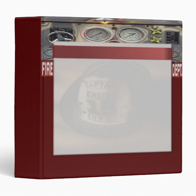 Firefighter Binder (Front/Spine)