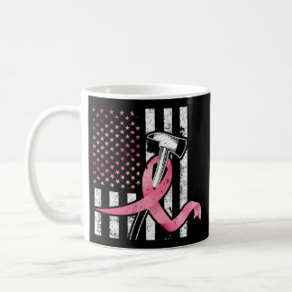Firefighter Breast Cancer Awareness Coffee Mug