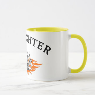 Firefighter Bull Dog Tough Mug