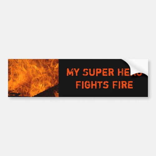 Firefighter Bumper Sticker