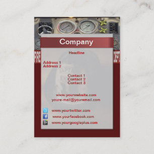 Firefighter Business Card