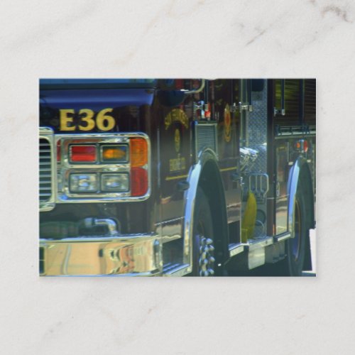 Firefighter Business Card