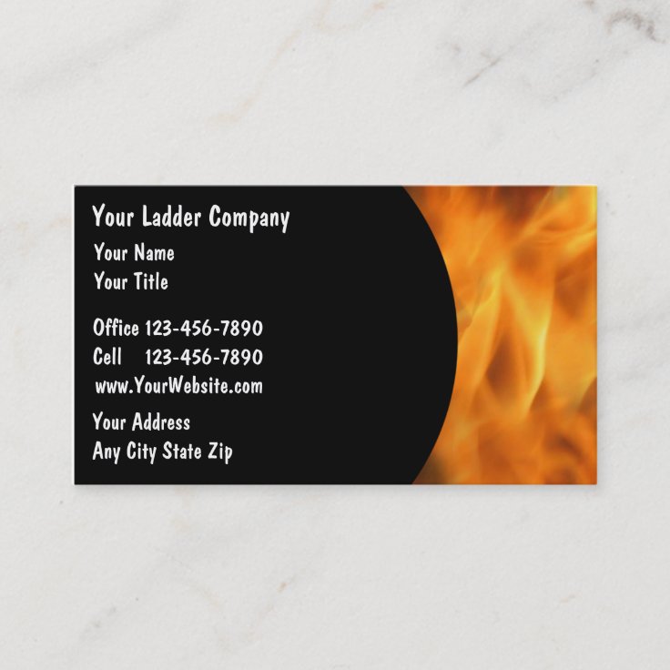 Firefighter Business Cards | Zazzle