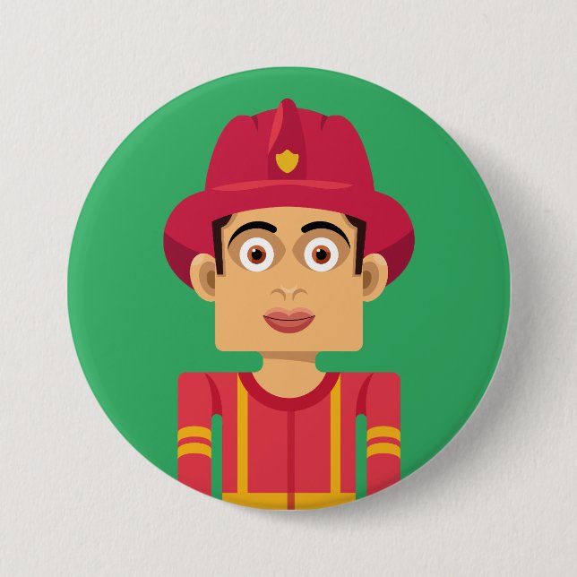 Firefighter Button (Front)