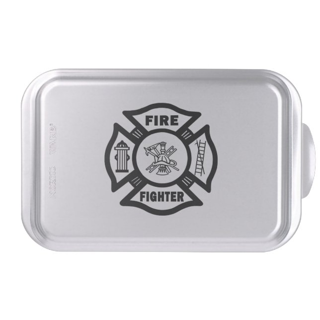 Firefighter Cake Pan (Front)