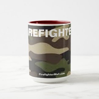 FIREFIGHTER CAMO MUG