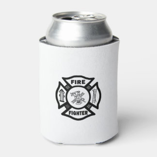 Firefighter Can Cooler