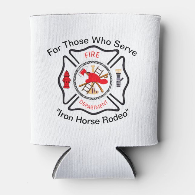 firefighter Can Cooler (Front)
