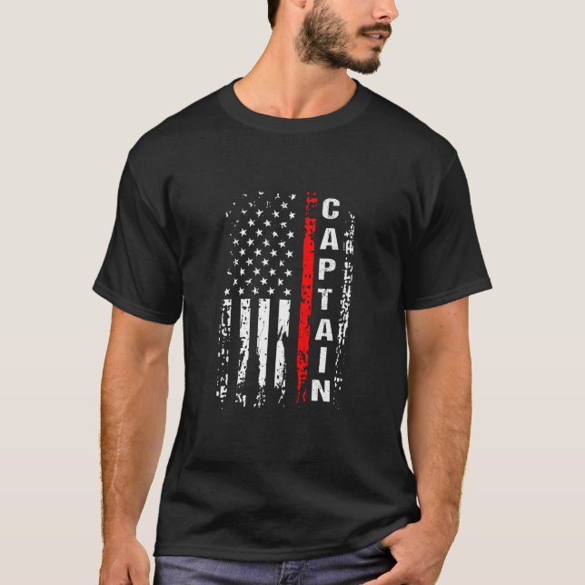 Firefighter Captain Shirt Firefighting Captain Chi (Front)