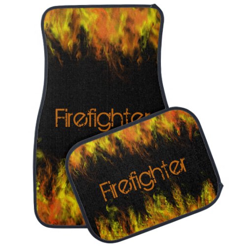 Firefighter Car Floor Mat