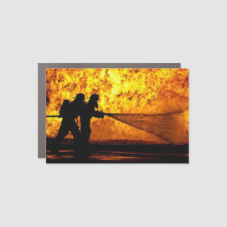 Firefighter Car Magnet