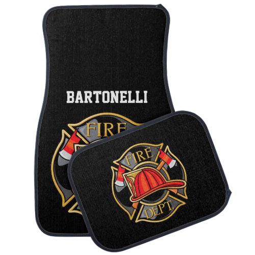 Firefighter _  Car Mats