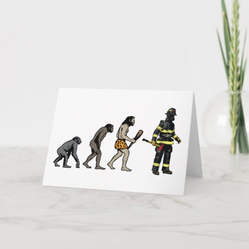 Firefighter Card