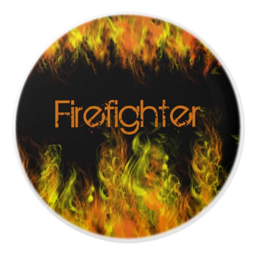 Firefighter Ceramic Knob