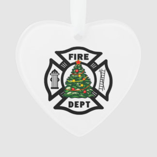 Firefighter Christmas Ornaments