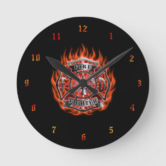 Firefighter clock