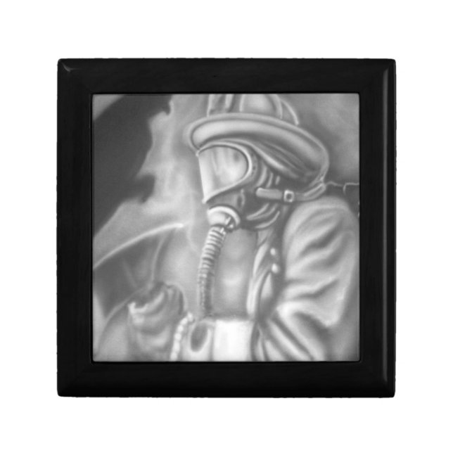 firefighter collection jewelry box (Front)