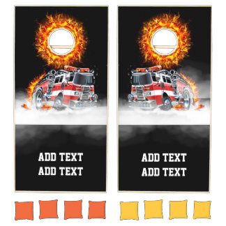 Firefighter Cornhole Set