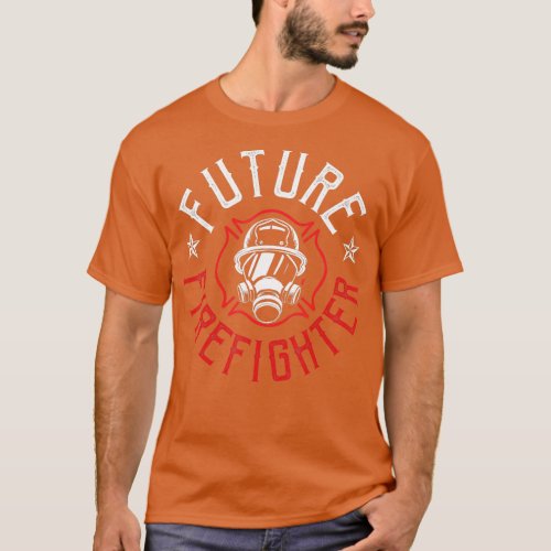 Firefighter Costume Fire Fighting Vehicle Future F T_Shirt