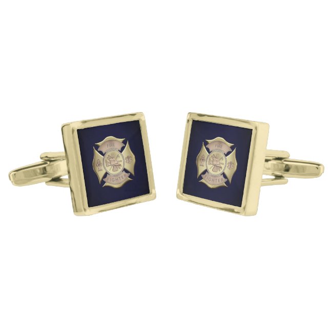Firefighter Cufflinks (Angled)