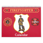 Firefighter Custom Calendar at Zazzle