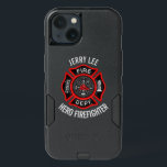 Firefighter Custom Text Name Personalized iPhone 13 Case<br><div class="desc">For your hero firefighter colleagues, dad, boyfriend, husband... ..as a wedding gift, birthday gift, father&#39;s-day gift, retirement gift... .and more. it with recipient&#39;s name and any text on the bottom or click the " It" button to go to the design tool where you can resize image, add text, change the...</div>