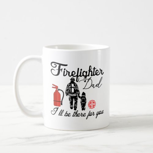 Firefighter Dad  Fathers Day Gifts  Coffee Mug