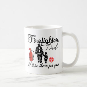 Firefighter Dad Father's Day Gifts Coffee Mug