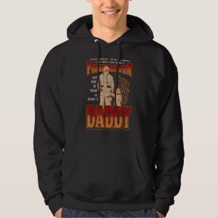Firefighter Daddy & Son Daddy Father's Day Christ Hoodie