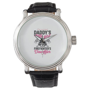 Firefighter Daughter Quote Vector Shirt Design_1 Watch
