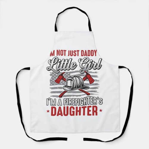 Firefighter Daughter Vintage Apron