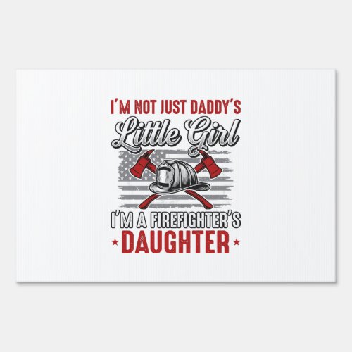 Firefighter Daughter Vintage Sign