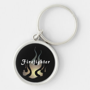 Firefighter Decal Keychain