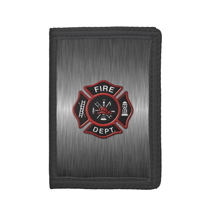 Firefighter Deluxe Trifold Wallet | Zazzle.com