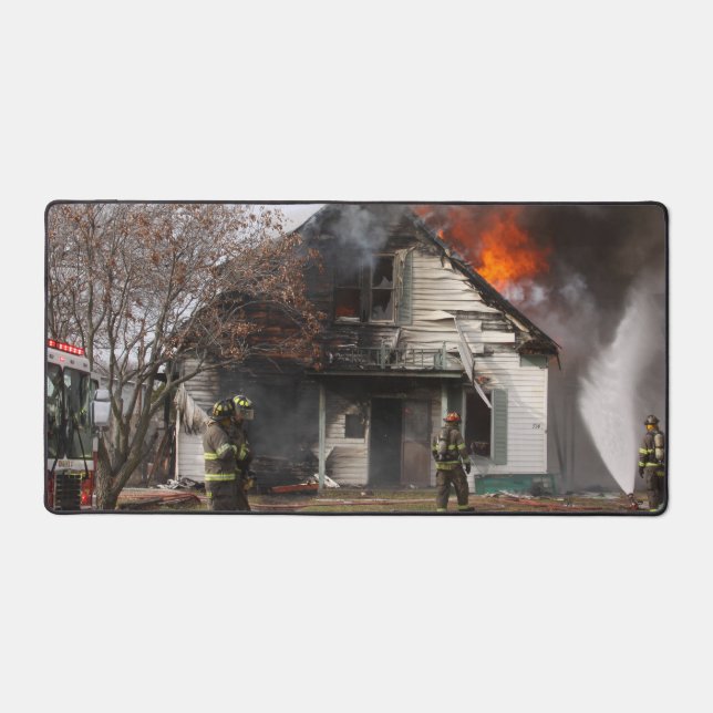Firefighter Desk Mat (Front)