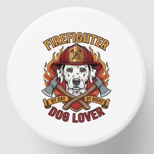 Firefighter Dog Lover Dalmatian Fire Helmet Axes F Mini Candle Favors