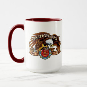 Firefighter Eagle Mug