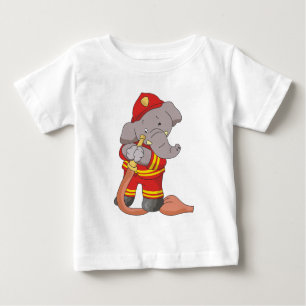 Firefighter Elephant Tshirts and Gifts