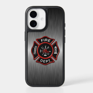 Firefighter Emblem Red iPhone 17 Case