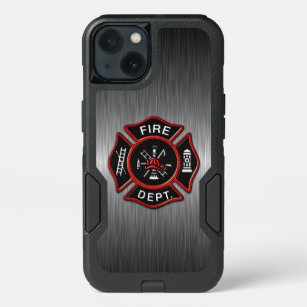 Firefighter Emblem Red iPhone 13 Case